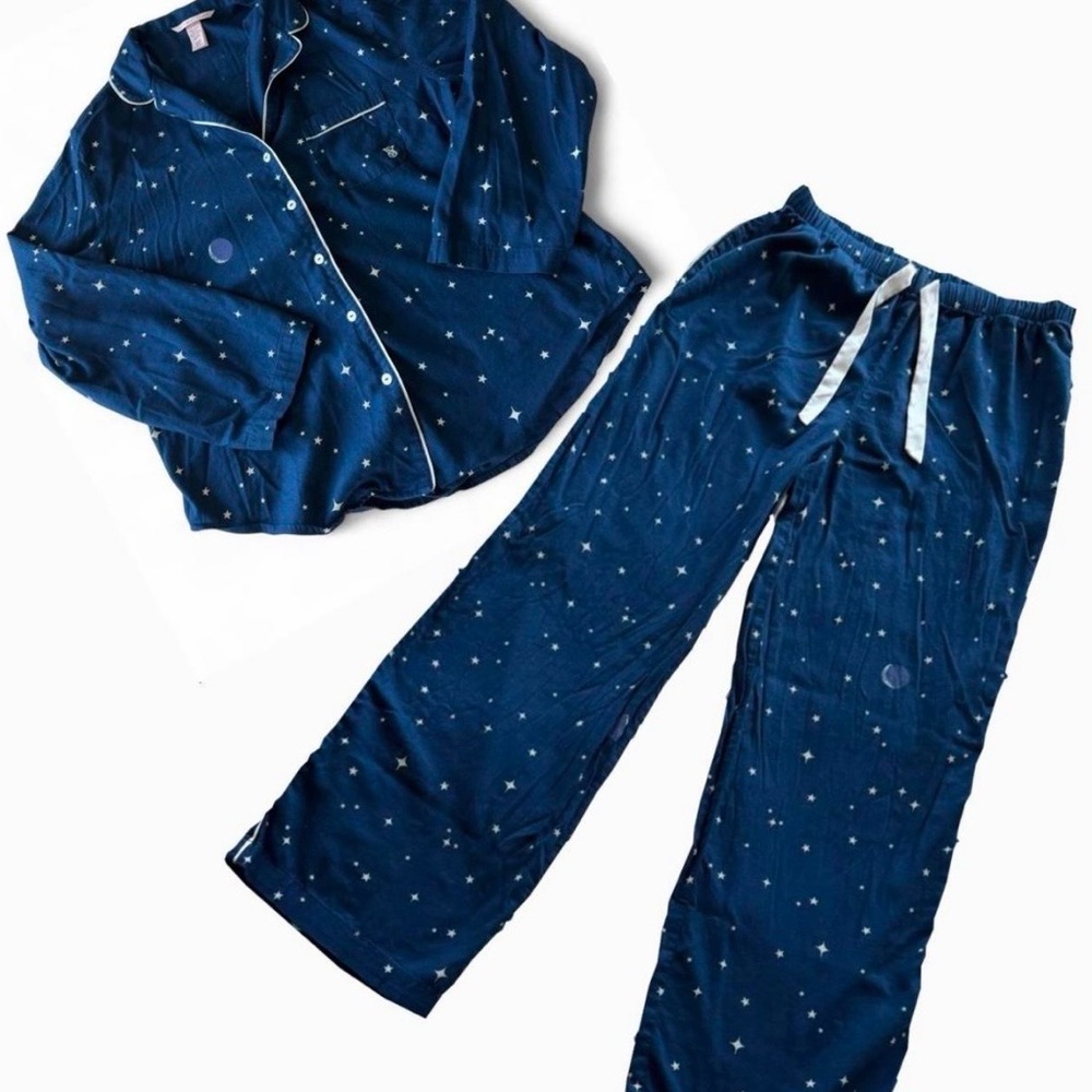Victoria’s Secret Celestial Cotton/Modal Pajama Set (Small)